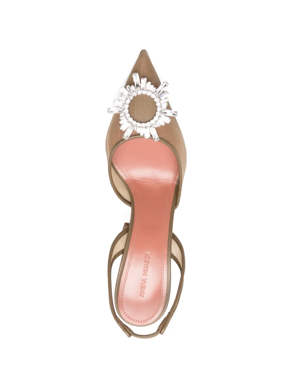 Begum embellishment sling pumps