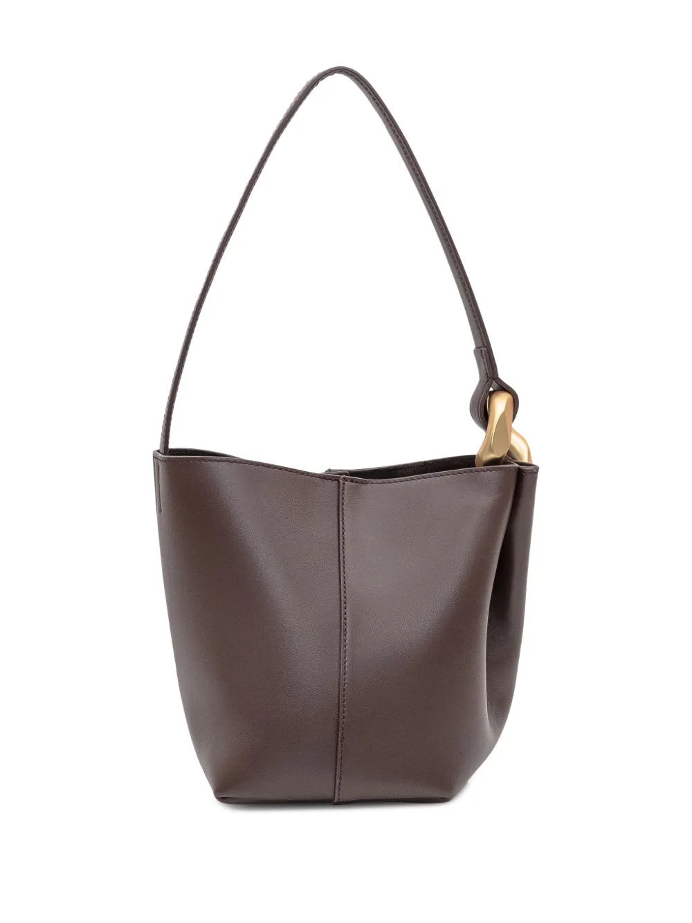 Chain-link bucket bag