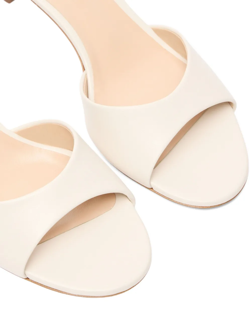 50mm open-toe mules