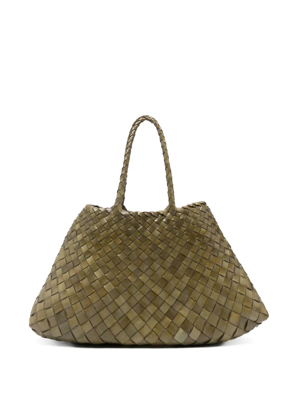 Santa Croce woven leather tote bag