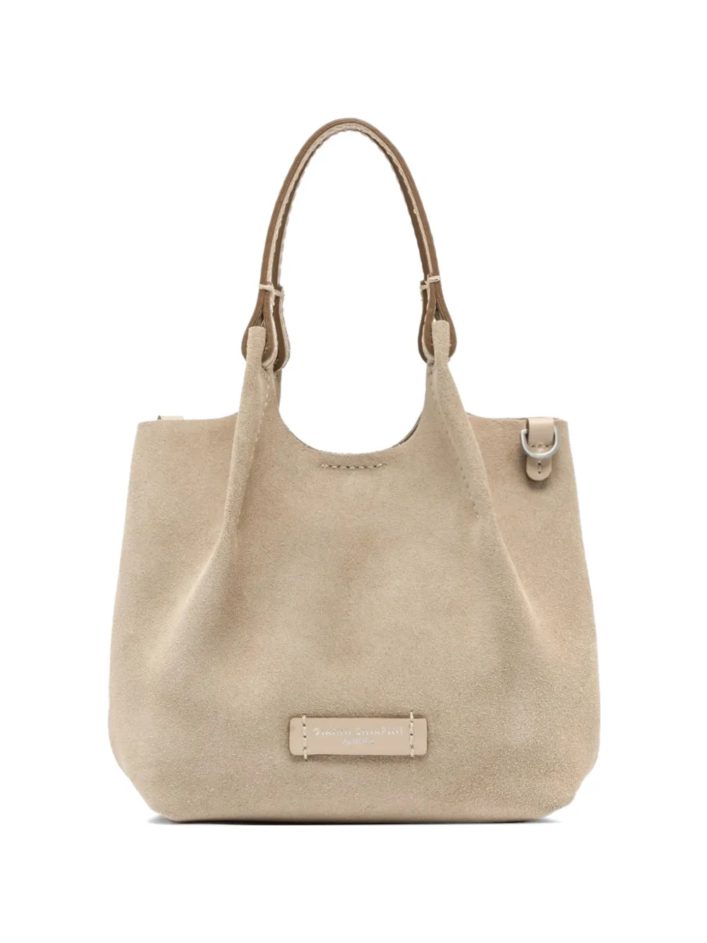 Dua leather shoulder bag
