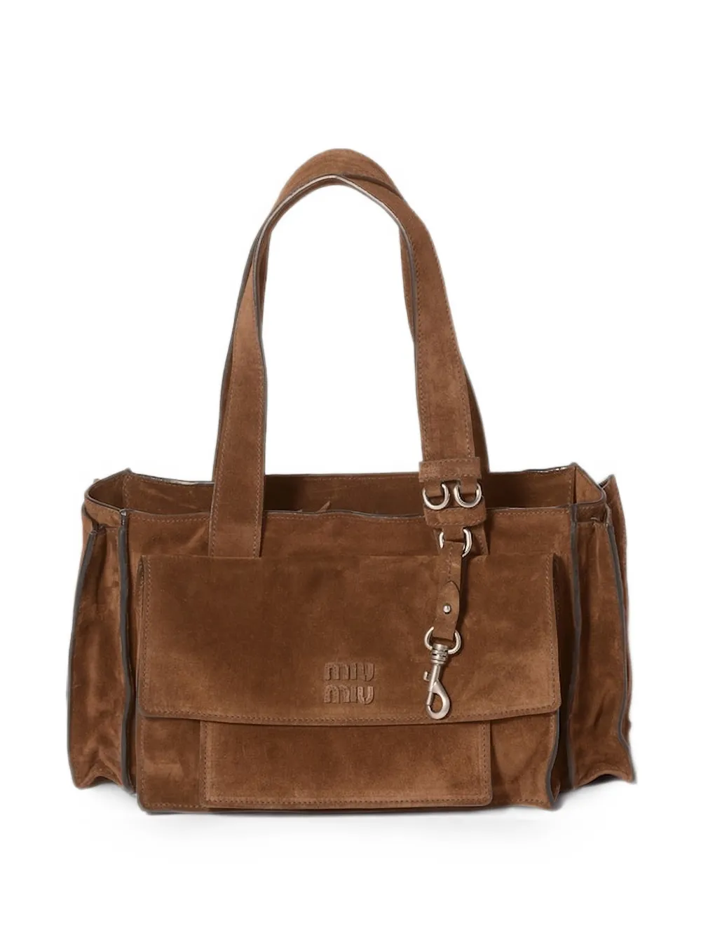 Utilitaire suede shopping bag