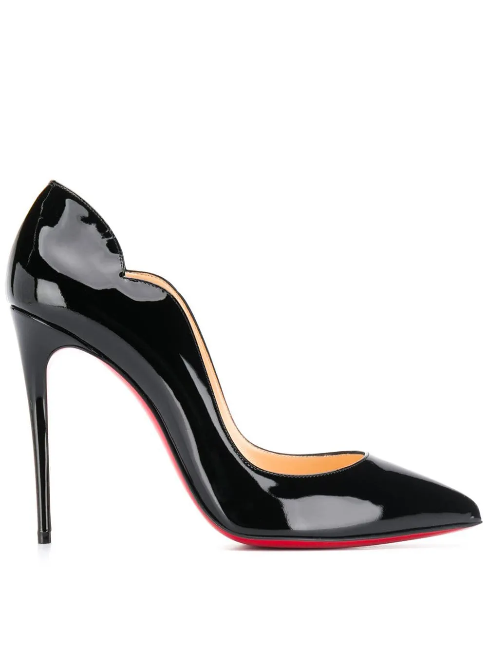 Hot Chick patent leather pumps