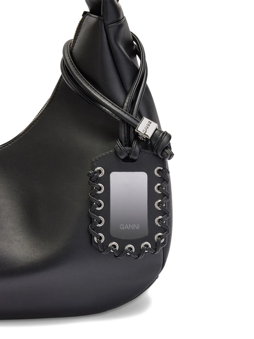 Medium laces shoulder bag