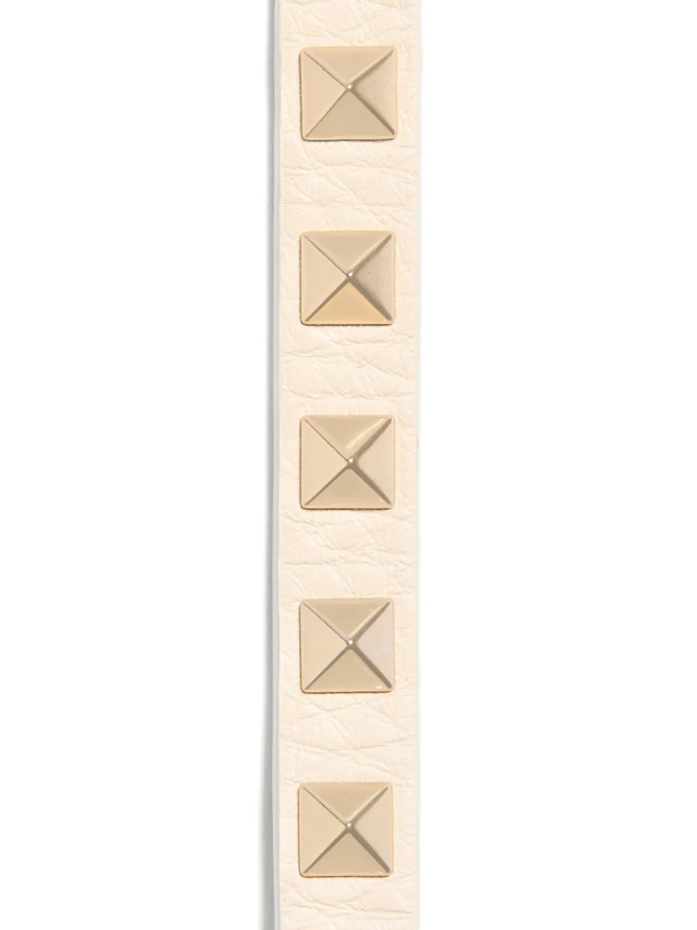 Rockstud leather bracelet