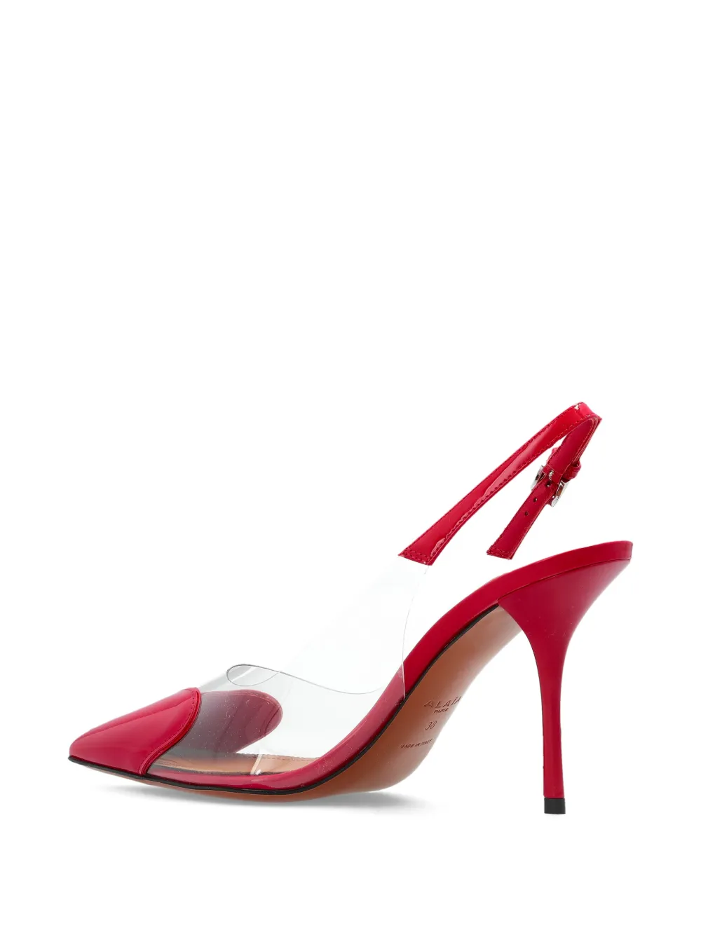 Le Cœur slingbacks in patent leather